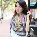 Digital Printed Silk Scarf (12-BR110303-24)